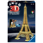 Puzzle 3d night edition - tour eiffel ravensburger - le puzzle