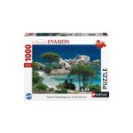 Puzzle collection evasion plage de palombaggia 1000 pices nathan - la boite