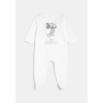 Pyjama bb blanc cass 6 mois mickey disney