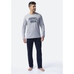 Pyjama homme manches longues gris chin xl tex basic