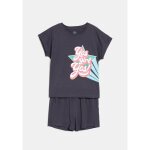 Pyjashort fille gris 9 - 10 ans tex