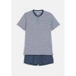Pyjashort homme bleu xl tex