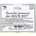 Quenelles de brochet maison malartre - la barquette de 2 - 240 g
