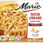 Quiche lorraine pur beurre marie - la boite de 400 g Quiche lorraine pur beurre marie - la boite de 400 g