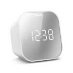 Radio rveil cran finition miroir - tar4406 / 12 - blanc philips