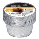 Ramequin x12 en aluminium carrefour - le lot de 12 ramequins Ramequin x12 en aluminium carrefour - le lot de 12 ramequins