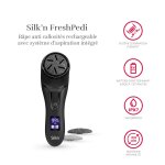 Rpe avec systme d'aspiration et cran digital freshpedi noir - fp1pe1z001 - silk'n