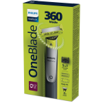 Rasoir oneblade 360 pour homme visage et corps philips - le rasoir + le kit Rasoir oneblade 360 pour homme visage et corps philips - le rasoir + le kit