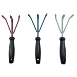 Rteau de jardinage en mtal petite taille couleur alatoire simpl - l'unit
