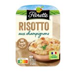 Recette risotto aux champignons florette - les 2 barquettes de 175g