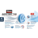 Recharge aero 360 absorbeur d'humidit rubson - la boite de 4 - 1, 8 kg