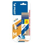Recharge bleu pour roller effaable x6 pilot - le lot de 6 recharges