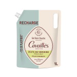 Recharge gel bain douche zeste de verveine roge cavailles - la recharge de 1l