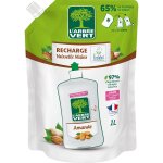Liquide vaisselle amande hypoallergnique ecolabel l'arbre vert - la recharge de 1l