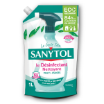 Nettoyant mnager recharge dsinfectant multi - usages eucalyptus sanytol - la recharge 1l