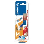 Recharge rouge pour roller effaable pointe moyenne x3 pilot - le lot de 3 recharges