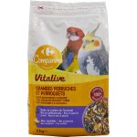 Aliment graines complet pour perruches et perroquets riche en tournesol avec arachides vitalive carrefour ...