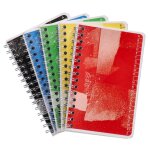 Rpertoire reliure spirale - 9x14 cm - 100 pages carrefour home - coloris alatoire