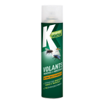 Insecticide spray mouches et moustiques action choc et immdiate k vegetal - le spray de 233g