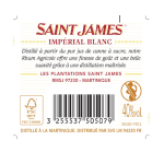 Rhum blanc agricole imprial saint james - la bouteille de 70cl