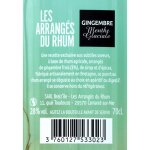 Rhum gingembre menthe glaciale breiz'ile - la bouteille de 70cl