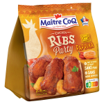 Ribs de poulet cuit paprika maitre coq - le sachet de 400g