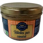 Rillettes de canard laredy - la terrine de 180 g