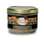 Rillettes de canard secret d'eleveurs - le pot de 180g