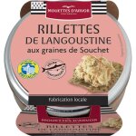 Rillettes de langoustine aux graines de souchet les mouettes d'arvor - le pot de 125g