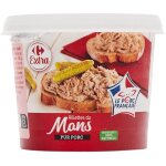 Rillettes du mans carrefour extra - le pot de 110g