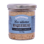 Rillettes de maquereau  la moutarde  l'ancienne - 170g