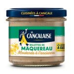 Rillettes de maquereaux moutarde  l'ancienne la cancalaise - le pot de 100g