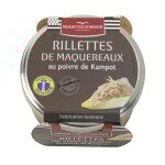 Rillettes de maquereaux au poivre de kampot mouette arvor - la boite de 125g