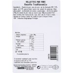 Rillettes pur porc carrefour - la barquette de 170g
