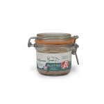 Rillettes pur porc label rouge vallegrain - le bocal de 180g