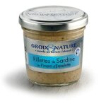 Rillettes de sardine au piment groix et nature - le pot de 100 g