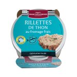 Rillettes de thon au fromage frais les mouettes d'arvor - le pot de 125 g