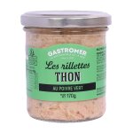 Rillettes de thon au poivre vert - 170g