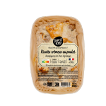 Risotto poulet champignons de paris et fromage esprit frais - la barquette de 300g