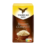 Riz basmati long complet taureau aile - le sachet de 500g
