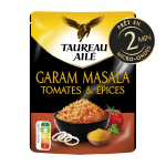 Riz micro - ondes basmati garam masala taureau aile - le paquet de 220g