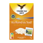 Riz rond de camargue igp taureau aile - le paquet de 1kg