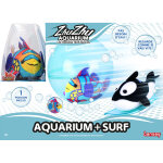 Robot jouet aquarium surf et poisson lansay - la boite