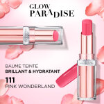 Rouge � l�vres brillant hydratant teinte pink wonderland (111) color riche shine l'oreal paris - le rouge ...