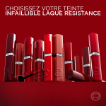 Rouge  lvres infaibillible laque resistance 520 l'oreal paris - le rouge  lvre