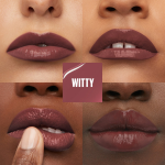 Rouge  lvres liquide longue tenue effet vinyl teinte witty (40) superstay maybelline new york - le ...