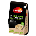 Allume - feux  la laine de bois et cire vgtale harris - le sachet de 24 rouleaux