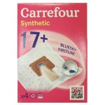 Sac aspirateur synthetic 17 + - bluesky carrefour - le lot de 4 sacs Sac aspirateur synthetic 17 + - bluesky carrefour - le lot de 4 sacs