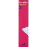 Sacs aspirateur synthetic moulinex 2 + carrefour - la boite de 4 Sacs aspirateur synthetic moulinex 2 + carrefour - la boite de 4