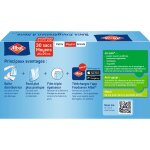 Sacs de cong�lation � lien, taille moyenne : 25 x 27cm albal - les 40 sacs